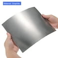 thumbnail image 5 of Uxcell Flexible Graphite Foil Graphite Gasket Sheet Graphite Foil Sheet 250x200x0.8mm, Pack of 3, 5 of 6