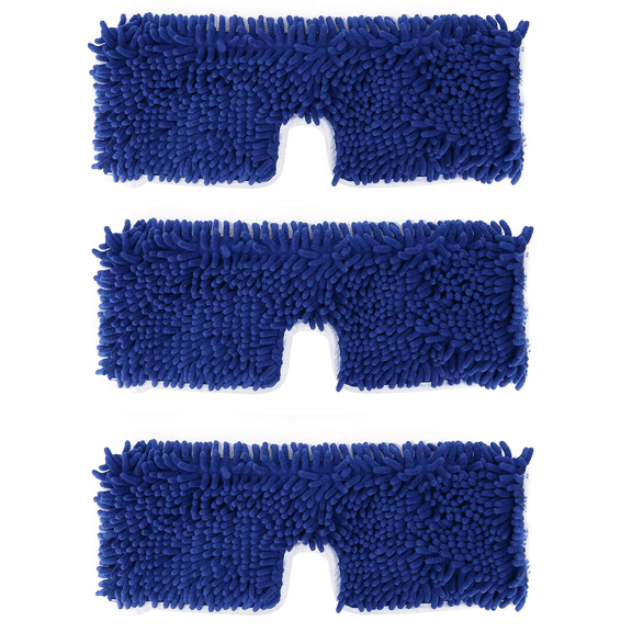 3 Pack Mop Refills Compatible with O-Ceda Dua-Action Microfiber Mop, Replacement Mop Heads for Dry/Wet Use, Machine Washable Double Sided All Surface Cleaning