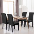 thumbnail image 3 of 4 Pack Dining Chair Slipcovers Stretch Removable Washable, 3 of 5