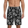 thumbnail image 3 of Lsque Snake Mens Sleep Pajama Shorts,Short Pajama Pants, Cotton Ultra-Soft Knit-X-Large, 3 of 9