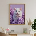 thumbnail image 6 of Diamond Art Kit for Adults, Lilac Mouse Blossoms Cute Moment Diamond Painting for Adults Beginners, 5D DIY Diamond Art Painting Kits, Colorful Diamond Painting Craft for Home Decor 12x16, 6 of 7
