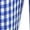 Blue, variant on Womens Gingham Plaid Wide Leg Pants Y2k Lounge Pants Lace Up Loose Trousers Red S