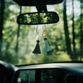 thumbnail image 6 of DELESYS Hanging Car Charm Car Mirror Hanging Accessories, Tassels Rear View Mirror Accessories Car Hanging Ornament, Cute Car Accessories for Women/Men, 6 of 6
