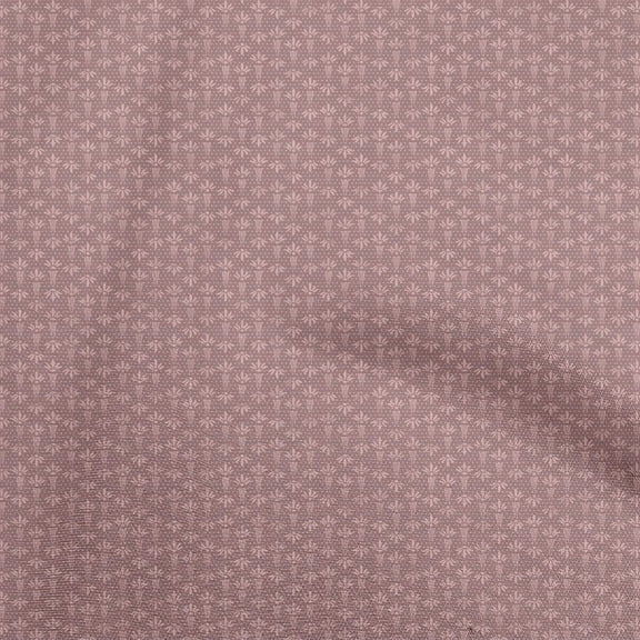 oneOone Polyester Spandex Dusty Rose Fabric Asian Block Craft Projects Decor Fabric Printed By The Yard 56 Inch Wide