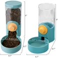 thumbnail image 5 of Dispensador automático de agua para alimentos colgante de 35oz, alimentador automático de gravedad para mascotas, juego de bebedero para conejo, gato, perro, Chinchilla, conejillo de indias, erizo, h JAMW Sencillez, 5 of 5