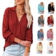 thumbnail image 3 of Knitted Shirt, Pullover Blouse Polyester Casual Skin Friendly For Holiday Party ANGGREK Otros, 3 of 6