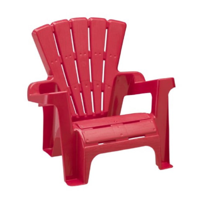 American Plastic Toys Kids Red, Kids Plastic Outdoor Chairs