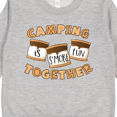 thumbnail image 3 of Inktastic Camping is S'more Fun Together-s'mores Toddler Sweatshirt, 3 of 4
