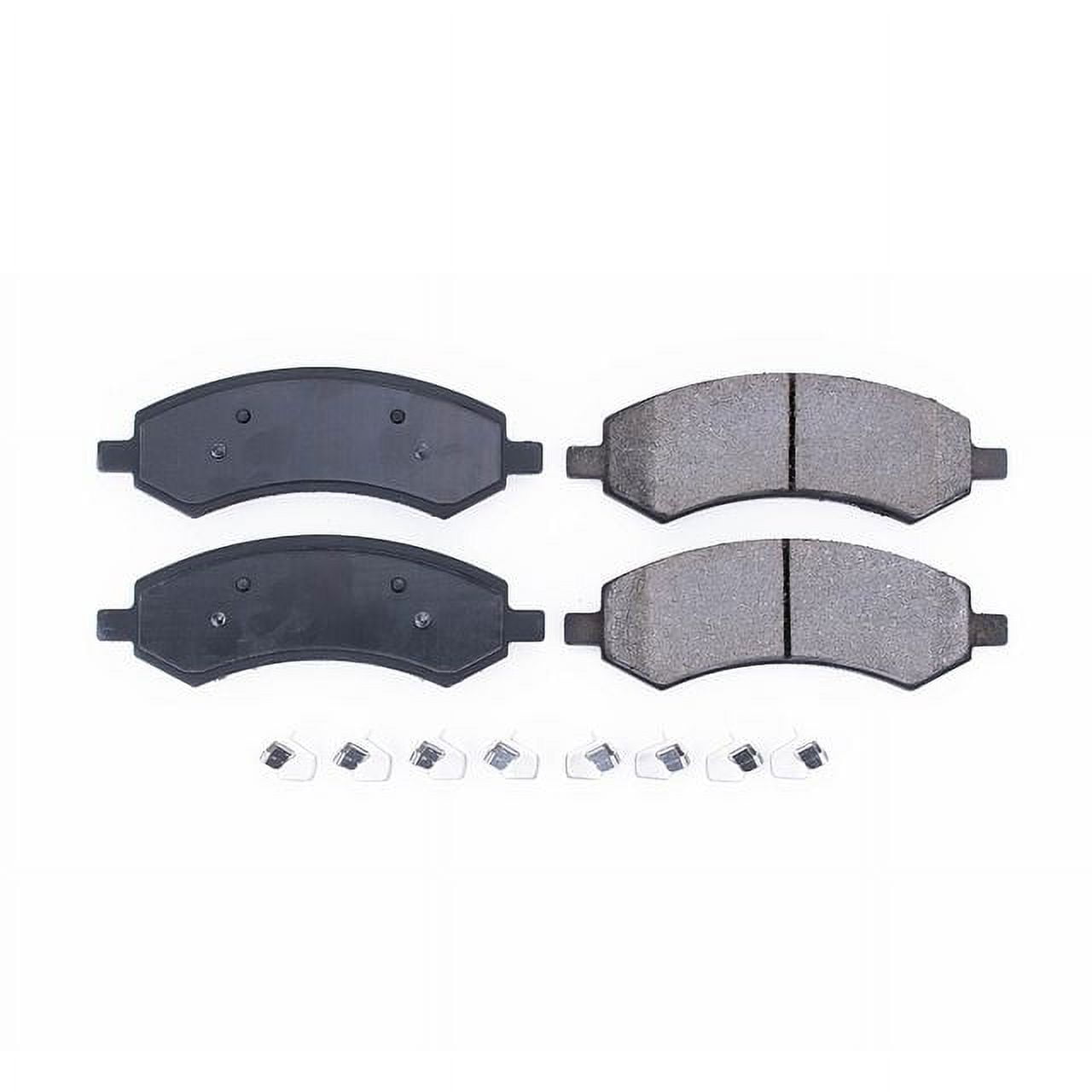Power Stop Front Z17 Evolution Ceramic Brake Pads with Hardware 17-1084