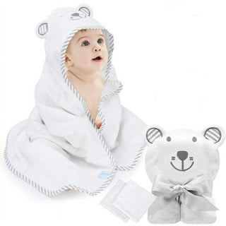 Bamboo Baby Towel - XL Hooded Baby Bath Towel - Complete Set with Bath –  SmilingGaia