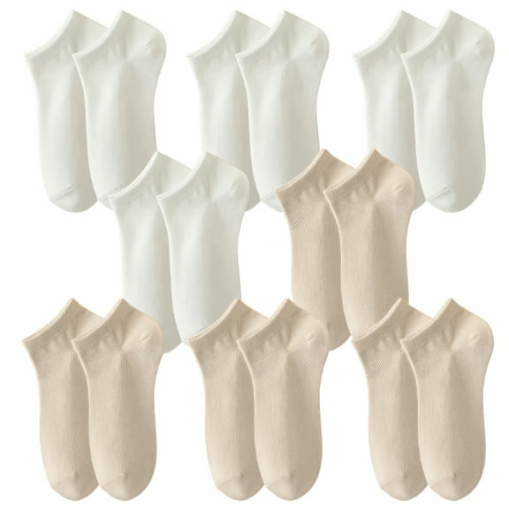 TELOLY 8Pairs Ankle Socks for Women,Women'S Socks Size 9-11,Cotton Half Socks for Women
