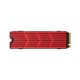 thumbnail image 2 of M.2 2280 Disipador de calor Aleación de aluminio SSD Cooler para consola de juegos PS5 (rojo), 2 of 5