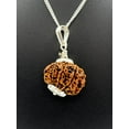 thumbnail image 2 of Navratan Gems 11 Mukhi Nepali Rudraksha Pendant | Certified Spiritual Necklace | With German Silver Chain | Sacred Eleven Face Rudraksha, 2 of 5
