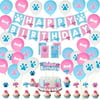 Blues Clues Birthday Party Supplies, Puppy Dog Party Decoration Included Puppy Happy Birthday Banner Cake Topper Invitations Card Balloons