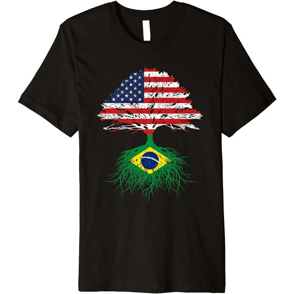 Brazil Brasil Roots American Grown Shirt For Men Women Kids