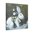 thumbnail image 2 of Arctic Hare Steampunking - Canvas, 2 of 10