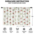 thumbnail image 2 of Pioneer Flower Floral Print Pattern Teens Curtains,Teens Insulated Curtains Set Of 2,Bedroom Essentials,Toddler Room Decor 42"x54", 2 of 5