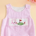 thumbnail image 6 of CAUYDY Baby Boys Clothes Spring Summer Infant Jumpsuit for Girls Preemie Short Sleeve One-Pieces Unisex Newborn Sleepwear 0 3 6 9 12 18 24 Months Sizes 12-18 Months,Pink, 6 of 6
