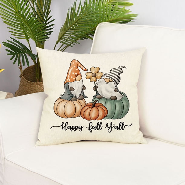 Funda de cojín decorativa | Funda suave para cojín auxiliar de sofá, cama o silla | Funda cuadrada de poliéster de 45x45 cm | 1 pieza para la decoración del hogar, sala de estar o dormitorio