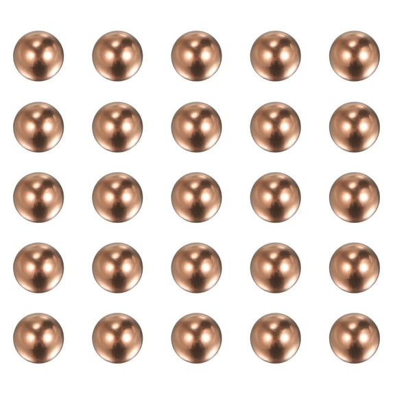 Uxcell 5/16-inch Precision Solid Copper Bearing Balls for Bearings Valves Decoration 20 Pack