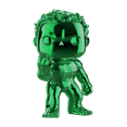 thumbnail image 2 of Funko POP! Marvel Hulk Bobblehead, Green Chrome, Walmart Exclusive, 2 of 2