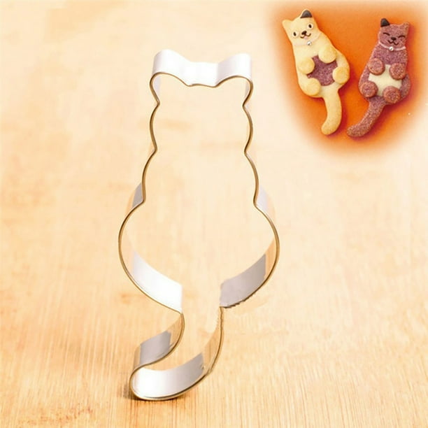 Fiudx Cortador de Galletas de Aluminio con Forma, Molde Único para Hornear Pasteles y Pan, Herramienta de Repostería Casera, Material de Aleación Fácil de Limpiar, Esencial para La Cocina, Tamaño 8 X