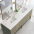 thumbnail image 2 of James Martin Vanities D100-V72-PBO-3ENC Emmeline 72" Free Standing Double Basin Vanity Set, 2 of 3