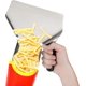 thumbnail image 1 of French Fries Shovel, Stainless Steel Popcorn Scoop French Fry Bagger, Chip Bagger, 1 of 4