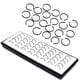 thumbnail image 1 of Aros De Nariz Redonda De Acero Inoxidable Unisex, Piercings De Aro Para La Nariz, Piercings De Aro Rellenos Para La Nariz, Anillos De Aro Para El Cuerpo 40 Uds Speravity AP007126-04, 1 of 6
