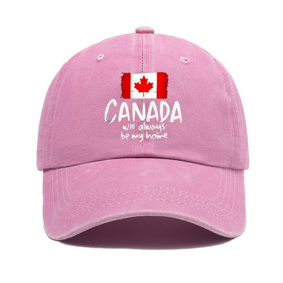 Canada Dad Hat Women'S Hats Embroidered Maple Leaf Unisex Baseball Hats