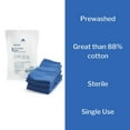 thumbnail image 2 of McKesson O.R. Towels, Sterile, Non-Radiopaque Fabric, Blue, 17 in x 27 in, 80 Towels, 1 Pack, 2 of 7