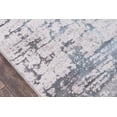 thumbnail image 3 of Momeni Portland Machine Made Polypropylene and Polyester Grey Area Rug 5'3" X 7'6", 3 of 6