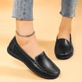 thumbnail image 4 of Vedolay Wide Casual Shoes For Women Shoes for Women Breathable Flats Dressy Comfortable Loafers,Navy 6.5, 4 of 5