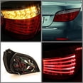 thumbnail image 2 of For 04-07 BMW 525xi E60 4dr. Sedan Sonar LED Tail Lights (Red/Smoke) YD-ALT-BE6004-LED-RS, 2 of 2
