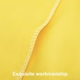 thumbnail image 2 of Ntbay Premium 1800 Series Microfiber King Flat Sheet with 4 inches Hem, Ultra Soft and Breathable Top Sheet, 105x102 inches, Yellow, 2 of 5