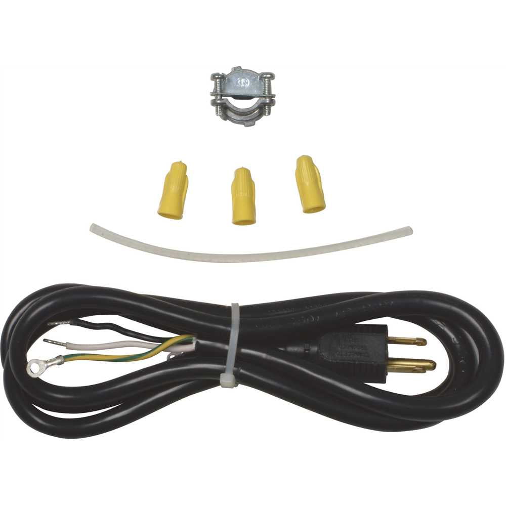Power Cord Dishwasher 4 Feet 3 Prong Whirlpool 4317824