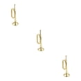 thumbnail image 4 of Cateissary Casa adultos niños portátil Metal B Flat Bugle llamada batalla trompeta fiesta desfile marcha banda trompetas instrumento de viento Type1 NO1, 4 of 6
