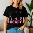 thumbnail image 2 of Howdy Western Skeleton Cowgirls Shirt, Skeleton Pumpkin Tshirt, Turkey Santa Dancing,Halloween Tee, 2 of 5