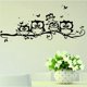 thumbnail image 3 of Un conjunto de cinco pegatinas de pared de búho, pegatinas decorativas, pegatinas de pared, 3 of 5