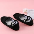 thumbnail image 3 of 1 par de zapatos de baile ligeros y antideslizantes, de lona, para niños y adultos, talla 34., 3 of 5