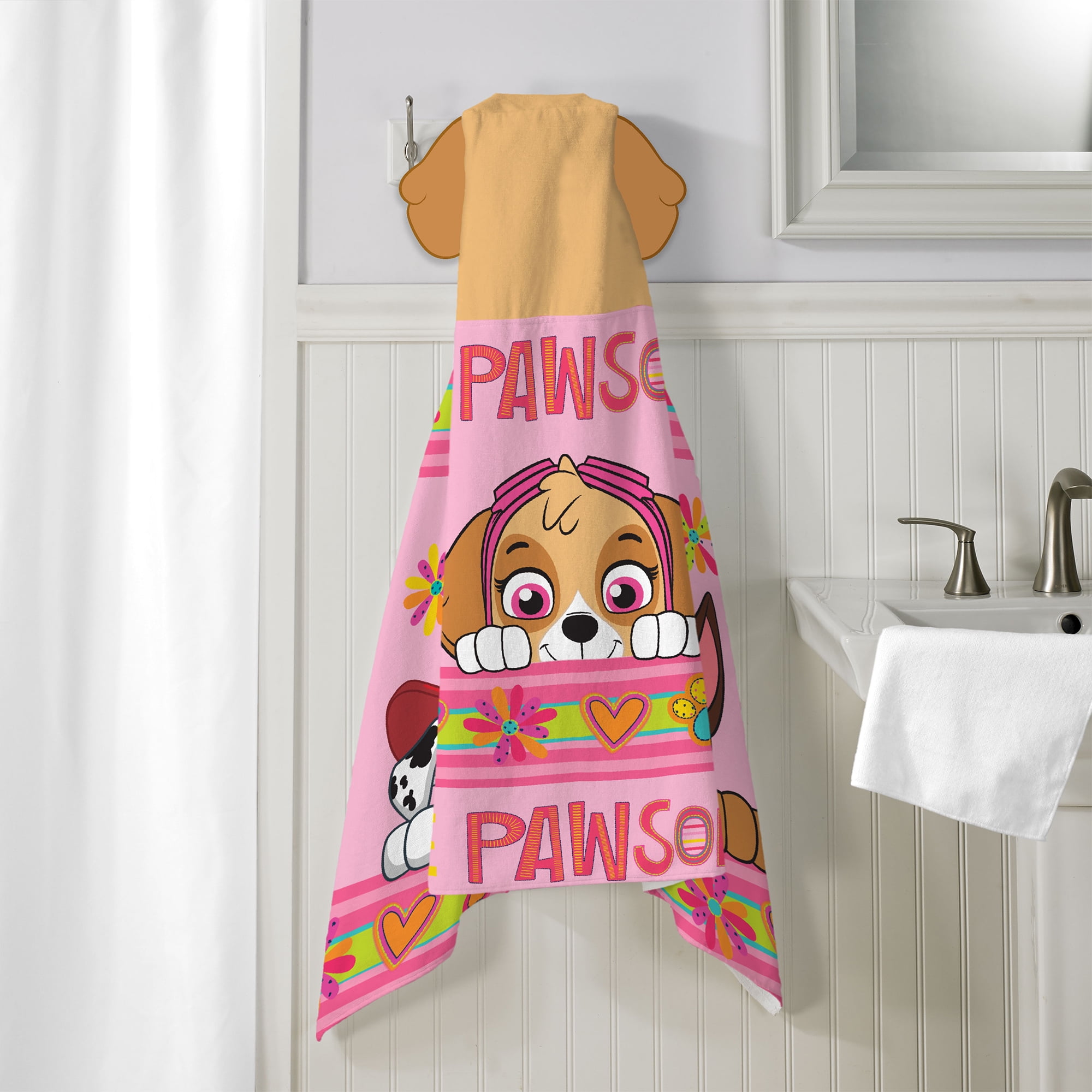 paw patrol hooded towel walmart