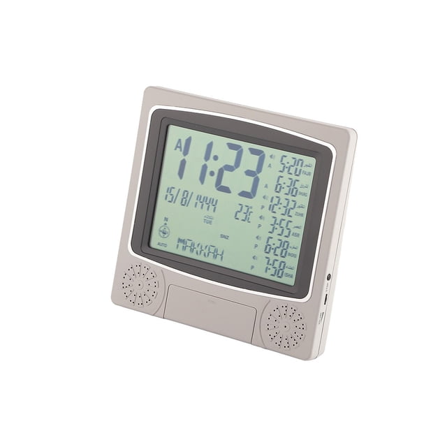Nuevo Reloj Digital islámico, alarma de regalo musulmán, alarma de oración Azan, reloj LCD