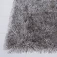 thumbnail image 4 of SAFAVIEH Vegas Aditi Modern Shag Area Rug, 8' x 8' Square, Grey, 4 of 9