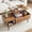 Brown 39.30 x 19.60 x 16.90 inch, variant on Alvantor Lift Top Coffee Table with Storage, Modern Lift-Up Design Hidden Compartment, Brown/Black