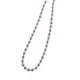 thumbnail image 3 of Collar de acero inoxidable Salvador cadena de bolas 90cm, 3 of 5