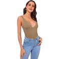thumbnail image 3 of Women's Spaghetti Strap Knot Back Crop Top Wrap Cami Top, 3 of 5