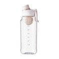 thumbnail image 2 of 750ml Sports Water Bottle for Men Women Students Outdoor Portable Fitness Bottle with Tea Infuser Plastic Cup, 2 of 5