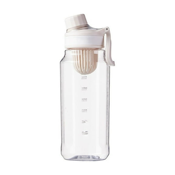 750ml Sports Water Bottle with Tea Infuser, Leak-Proof Portable Gym Bottle for Students & Fitness, BPA-Free Plastic Drink Container with Handle