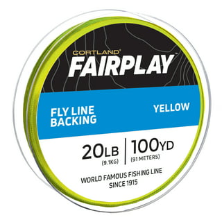 Cortland Micron Fly Line Backing, Blue, Size: 30 lbs