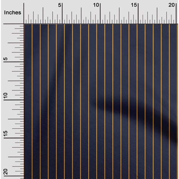 oneOone Silk Tabby Fabric Wide Stripe Printed Fabric 1 Yard 42 Inch Wide